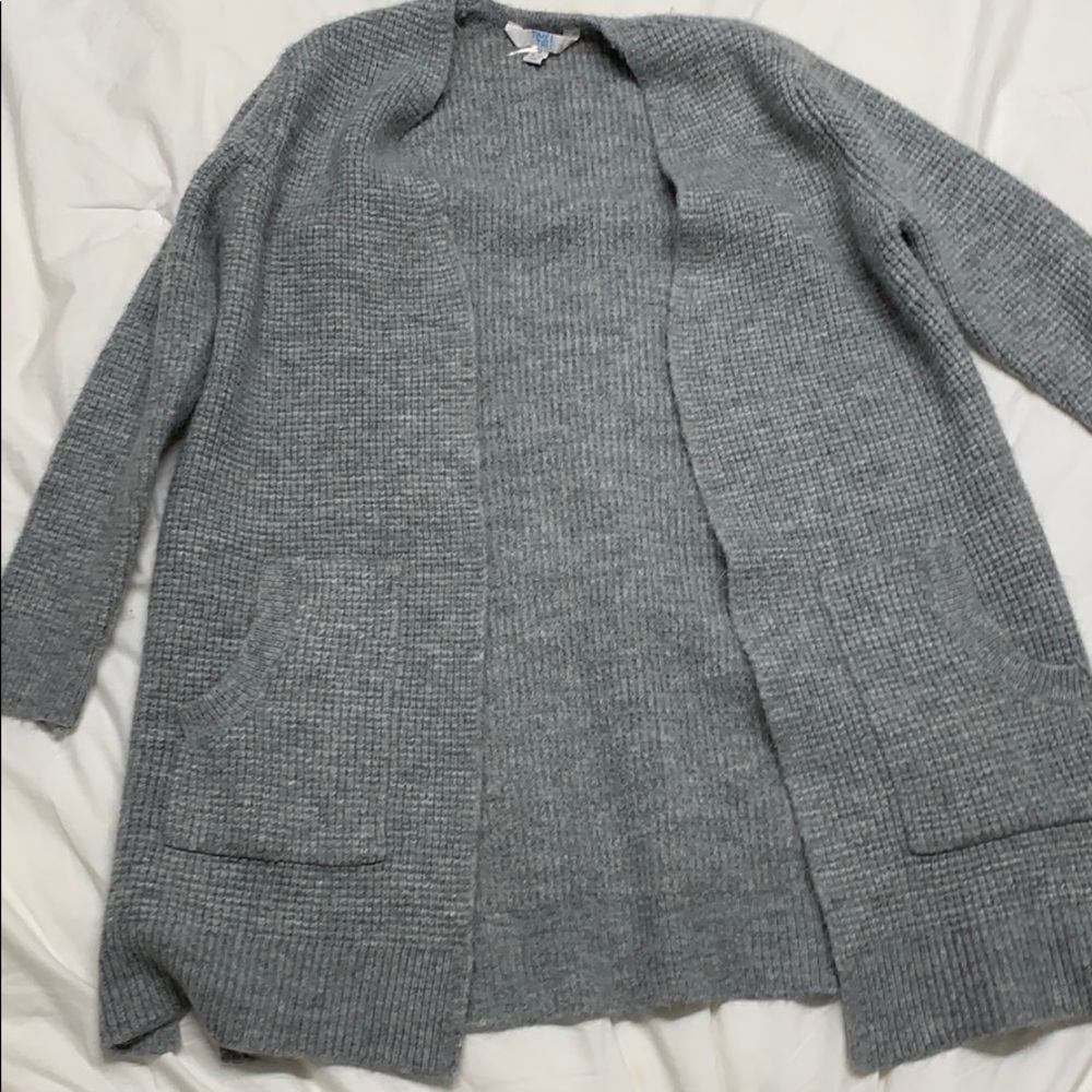 Gray Cardigan